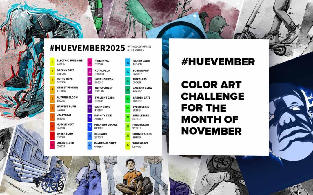 Huevember Art Challenge